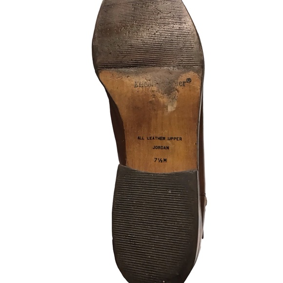 VINTAGE ETTIENE AIGNER DESIGNER EQUESTRIAN LEATHER PULL ON BOOTS - Picture 7 of 7